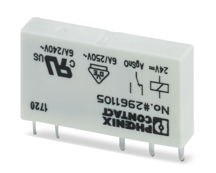 1P2T 24VDC 6A REL-MR- 24DC/21